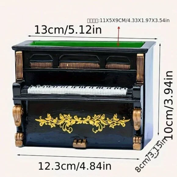 Handmade Taylor Swift Eras Tour Acoustic Set Piano - Swiftie Desk Organizer - Picture 6 of 6